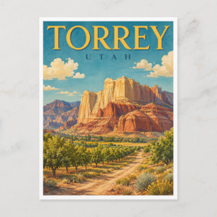 Torrey Utah Capitol Reef GeoSaga Postkarte