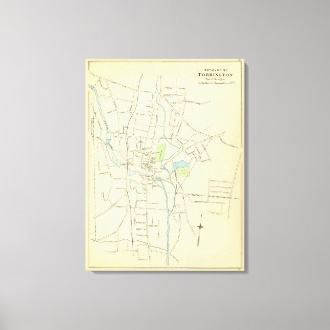 Torrington Leinwanddruck (Vorderseite)