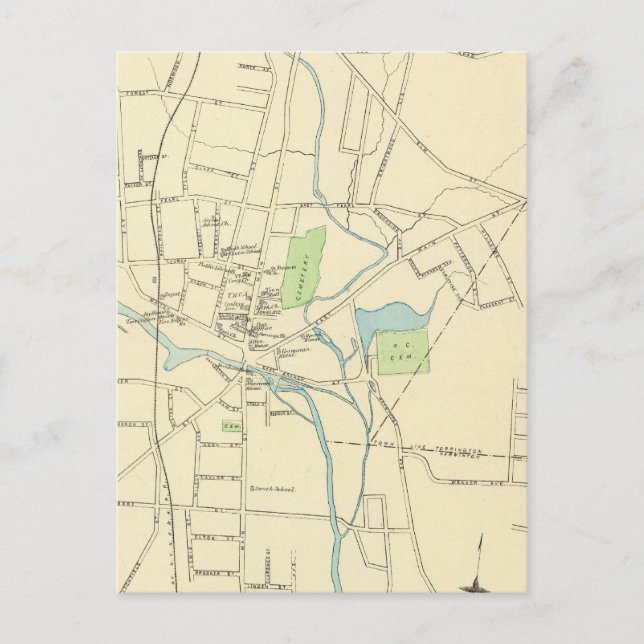 Torrington Postkarte (Vorderseite)