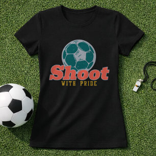 Torschütze mit Stolz Fußball-Torschütze T-Shirt