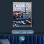 Tórshavn - Die Stadt der Wikingergeschichte Poster<br><div class="desc">Tórshavn ist die größte Stadt und die Hauptstadt der Färöer. Sie liegt im Süden der größten Insel der Inselgruppe,  Streymoy.</div>