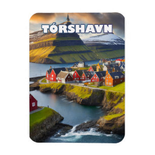 Tórshavn, wo sich die Wildnis verbreitet Magnet
