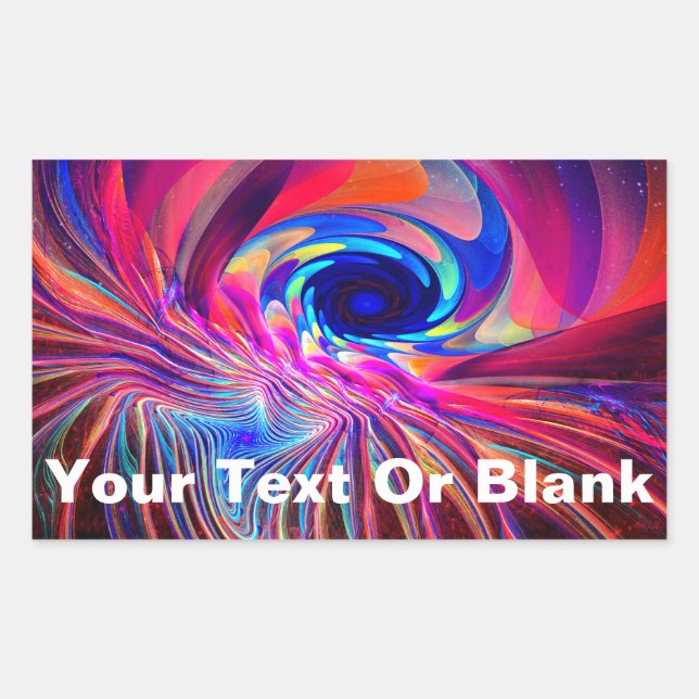 Torsionswelle Rechteckiger Aufkleber (Vorderseite)