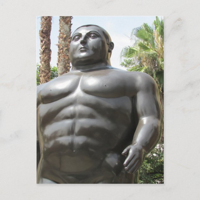 Torso Botero Postkarte (Vorderseite)