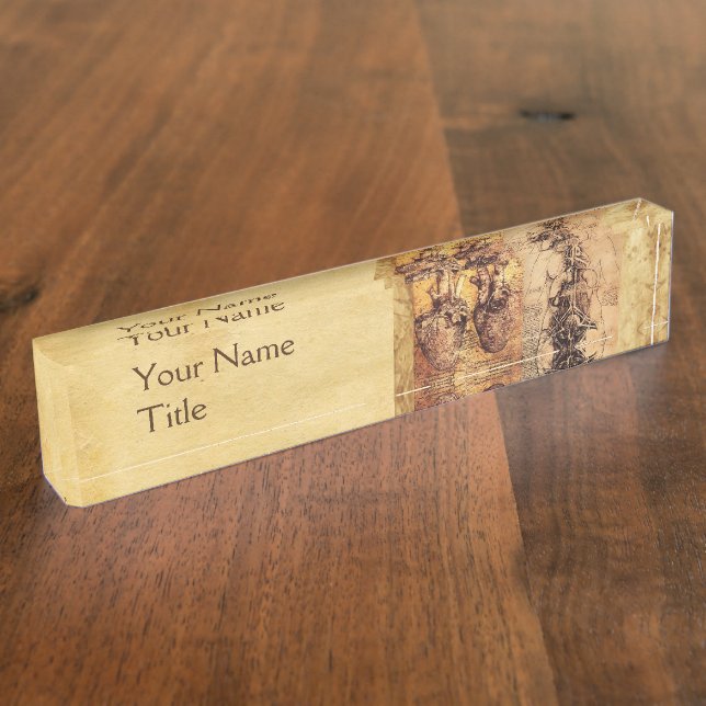 Torso der Frau, Herz, Blutgefäße Medizin,Doktor Namensplakette (Seite)