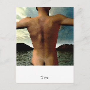Torso Postkarte