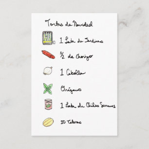 Tortas de Navidad / Christmas Mexican Sandwich Einladung