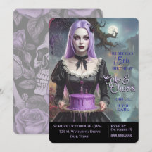 Torte & Chaos, Lila Gothic Teenager-Geburtstag
