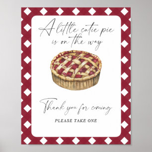 Torte - Danke für das Kommen Poster