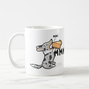 … TorteMmm Corgi [blaue merle Wolljacke] Kaffeetasse