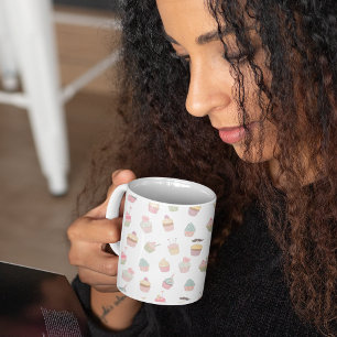Torten-Cupcake-Muster Dessert-Backliebhaber Kaffeetasse