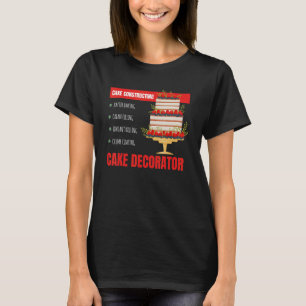 Tortenbau I Konditor Torte Konditor T-Shirt
