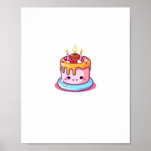 Tortenthema, Tortendesign, süße Torte Poster