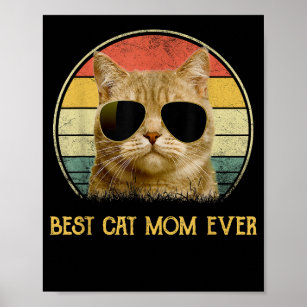 Tortie Cat Design Beste Tortie-Mama-Geschenkkopie Poster