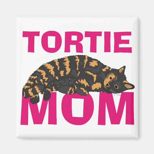 TORTIE CAT MAMA MAGNET (Vorne)