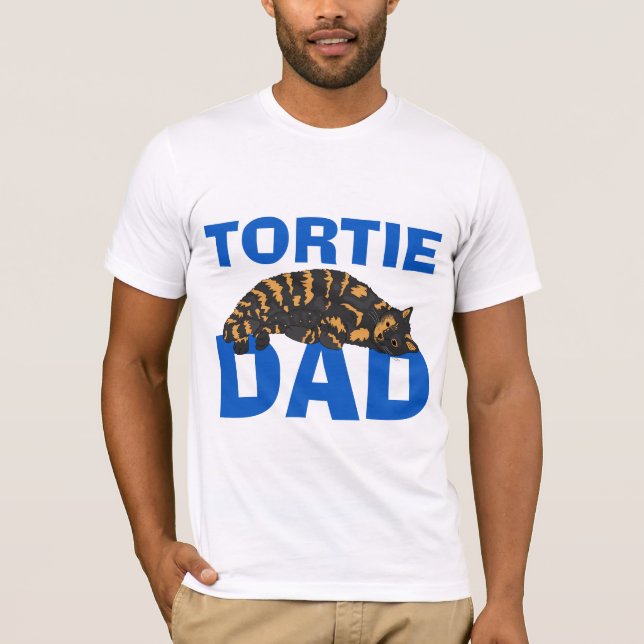 TORTIE CAT VATER T - SHIRT (Vorderseite)