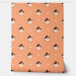 Tortie Cat Witch Tapete