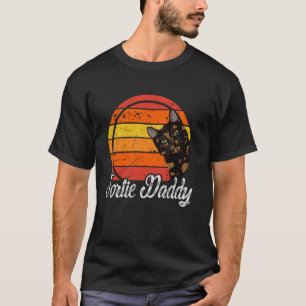Tortie Daddy Schildpattkatze Vater Tortie Katze Be T-Shirt