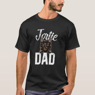 Tortie-Katz-Vater Schildpattkatze Liebhaber Tortie T-Shirt