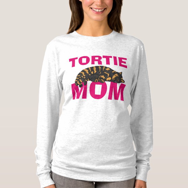 TORTIE tortoiseshell CAT MAMA T - Shirt (Vorderseite)