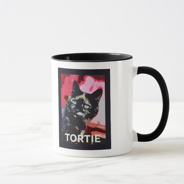 Tortie Wecker-Tasse Tasse (Rechts)