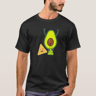 Tortilla-Chip-Guacamole-Kot-Scheißende-Avocado-Veg T-Shirt