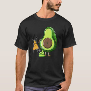 Tortilla-Chip-Guacamole-Kot-Scheißende-Avocado-Veg T-Shirt
