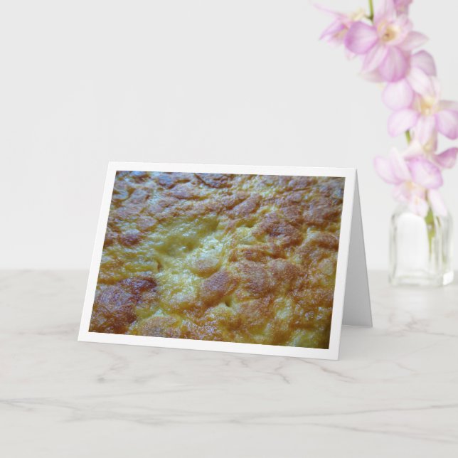 Tortilla de Patatas, spanisches Omelet Karte (Orchidee)