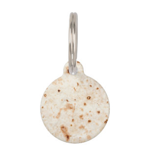 Tortilla-Muschel Haustiermarke