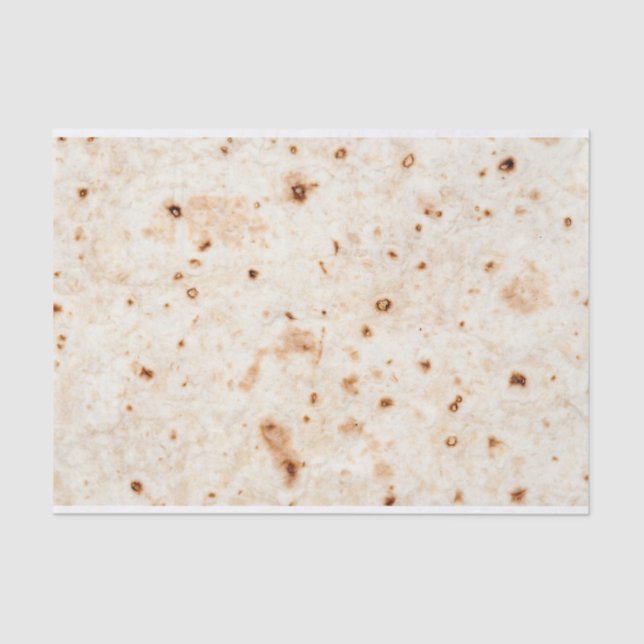 Tortilla-Muschel-Hygienepapier für Geschenke Seidenpapier (Vorderseite)