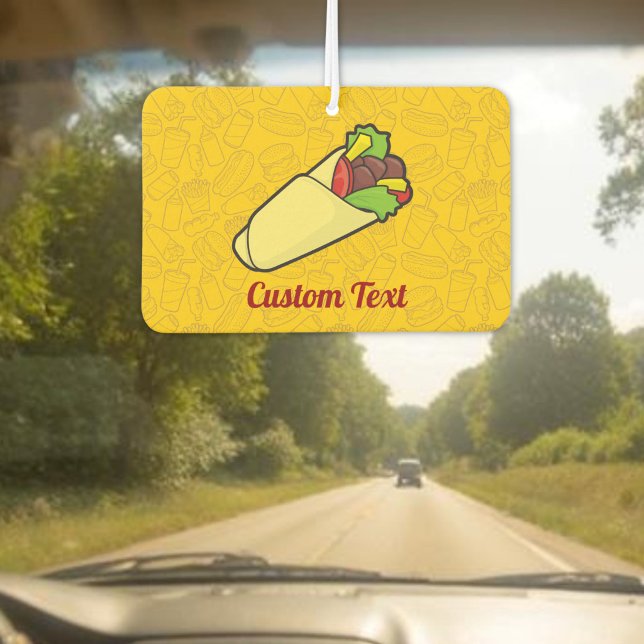 Tortilla Sandwich Wrap Autolufterfrischer (Von Creator hochgeladen)