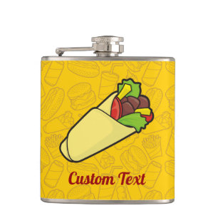 Tortilla Sandwich Wrap Flask Flachmann