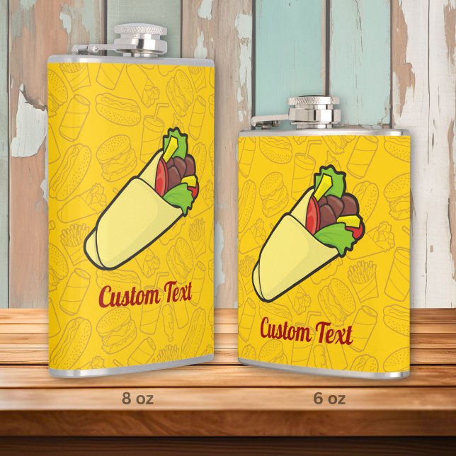 Tortilla Sandwich Wrap Flask Flachmann (Von Creator hochgeladen)