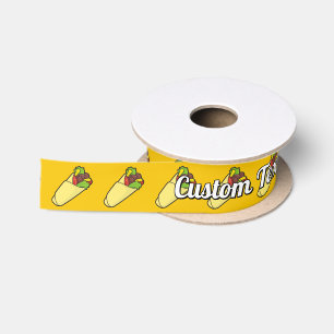 Tortilla Sandwich Wrap Satinband