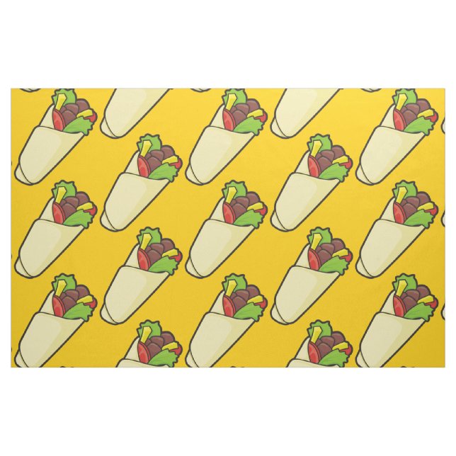 Tortilla Sandwich Wrap Stoff (Fat Quarter (45,7 x 55,9 cm))