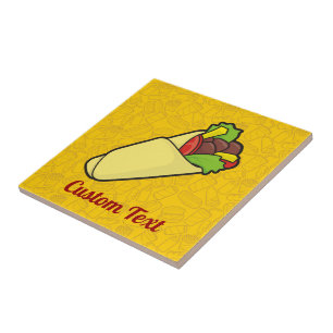 Tortilla Sandwich Wrap Tile Fliese
