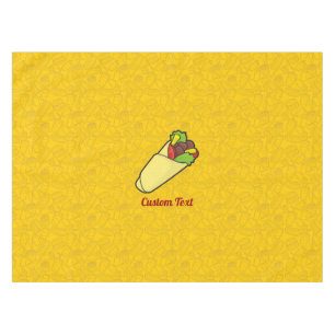 Tortilla Sandwich Wrap Tischdecke