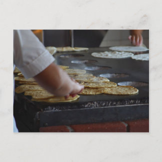 Tortillas werden in der Altstadt von San Diego her Postkarte