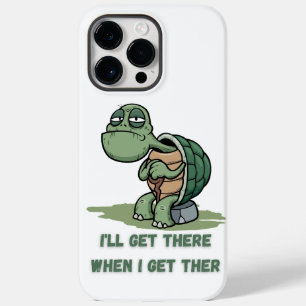 Tortoise Cartoon T-Shirt Case-Mate iPhone 14 Pro Max Hülle