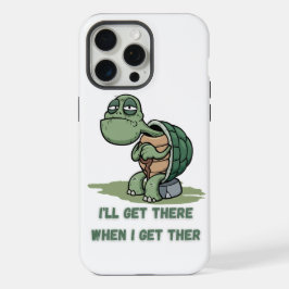 Tortoise Cartoon T-Shirt iPhone 15 Pro Max Hülle