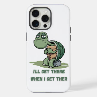 Tortoise Cartoon T-Shirt iPhone 15 Pro Max Hülle