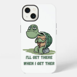 Tortoise cartoon tshirt iPhone 13 hülle