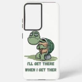 Tortoise cartoon tshirt samsung galaxy hülle