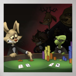 Tortoise & Hare Print Poster