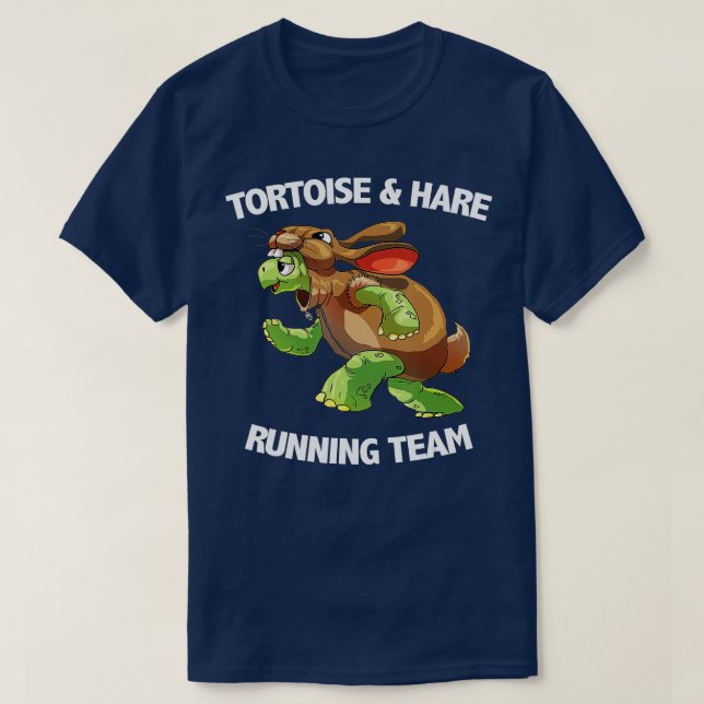 Tortoise Hare Running Team T-Shirt (Design vorne)