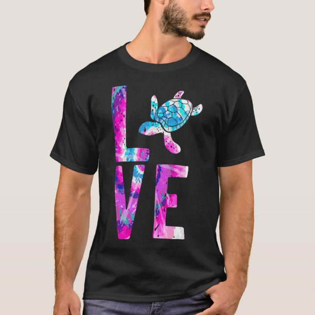 Tortoise-Liebe T-Shirt (Vorderseite)
