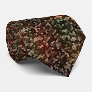 Tortoise Muschel Camouflage Neck Tie Krawatte