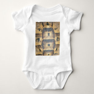 Tortoise Muschel Muster Baby Strampler