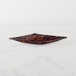 Tortoise Muschel Tierisches Muster Dekorieren Dekoschale