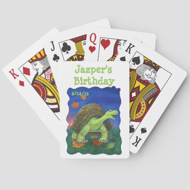 Tortoise Party Center Spielkarten (Rückseite)